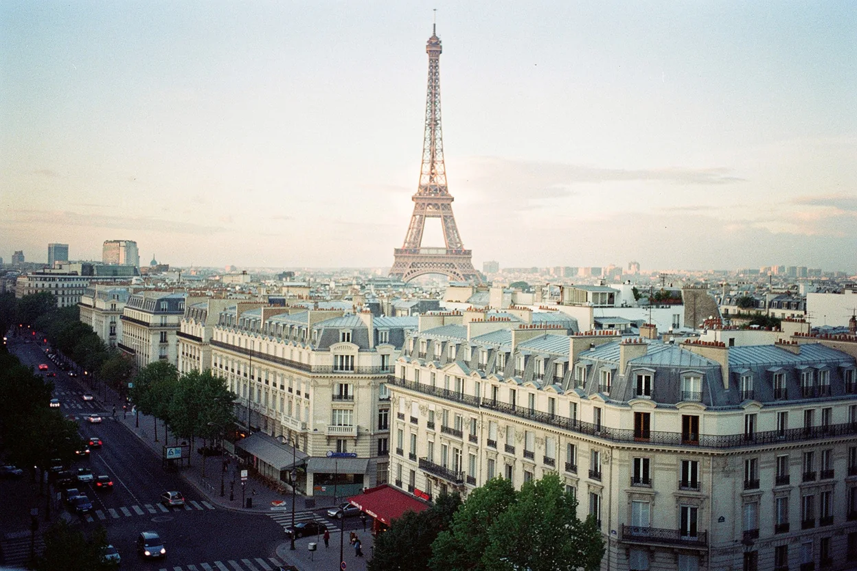 Iconic Paris skyline