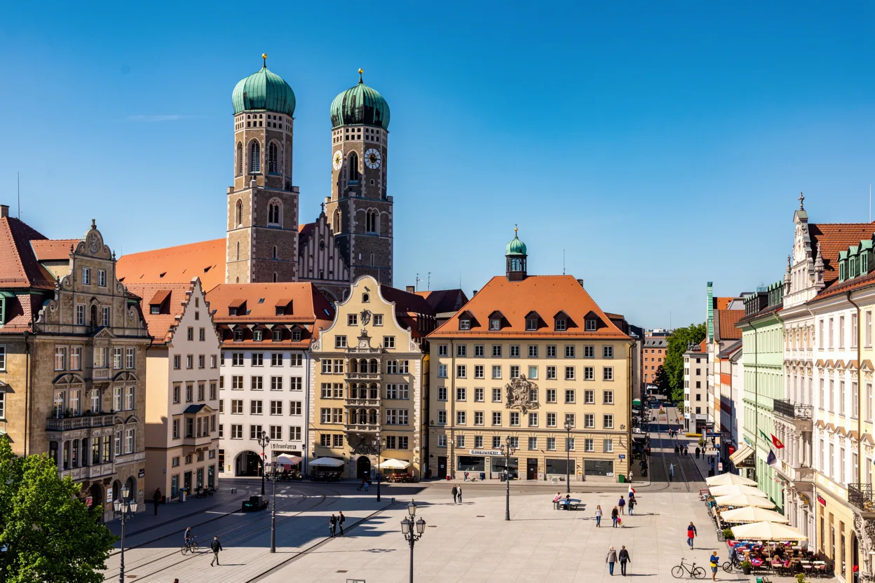 The Munich cityscape