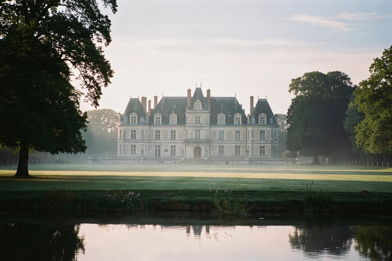 A grand French château