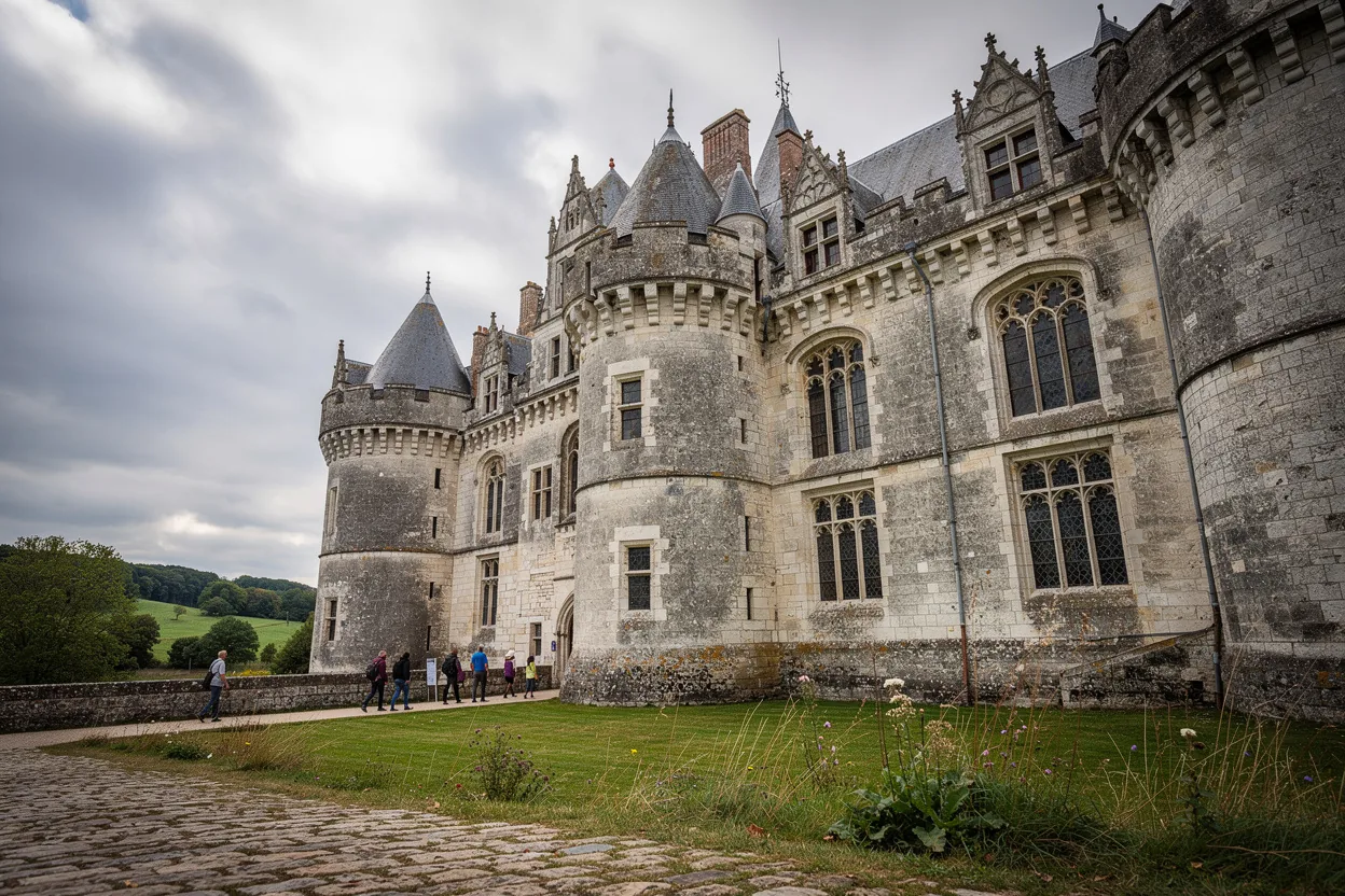 Château de Chambord's striking Renaissance façade