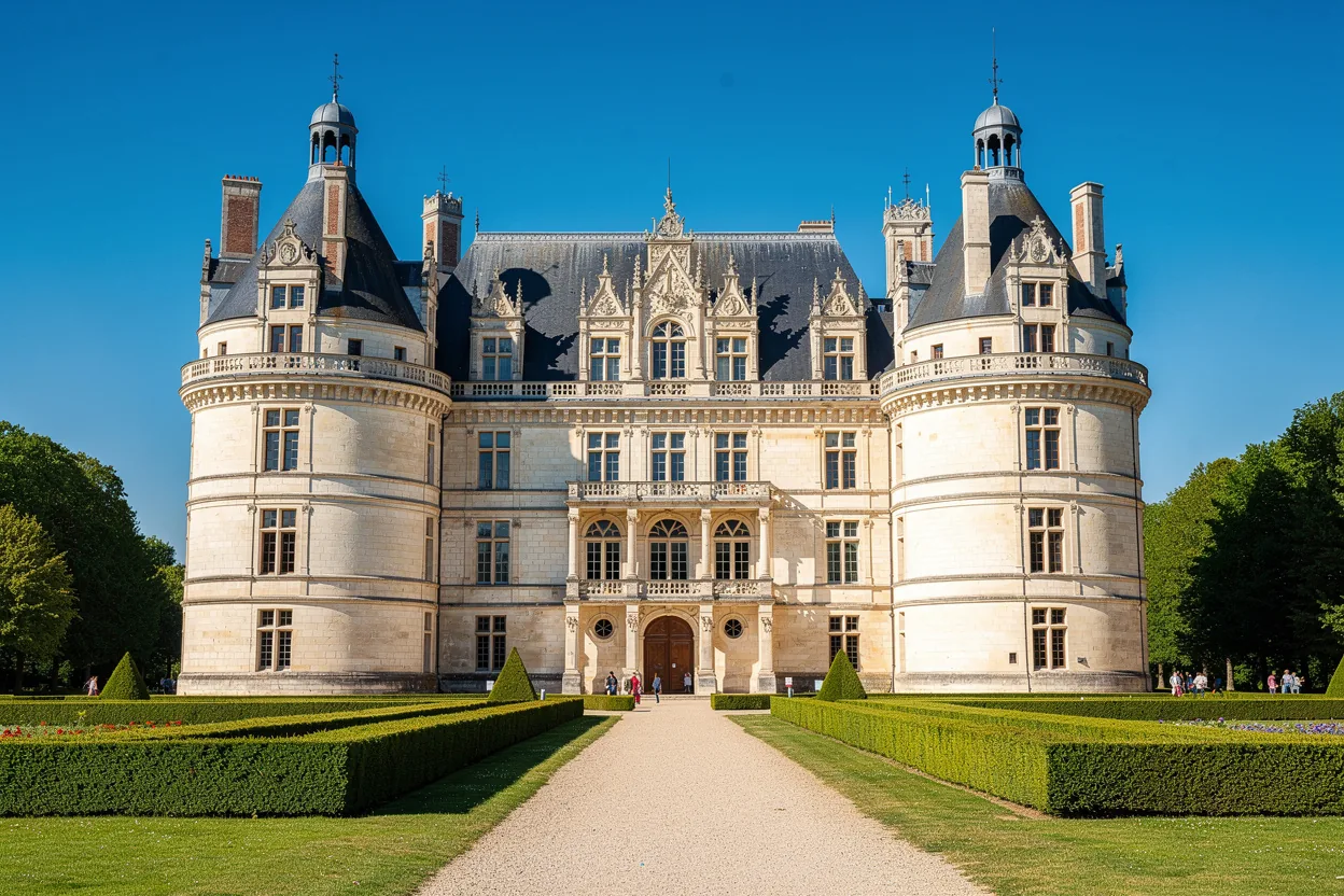 A grand château in France's Loire Valley