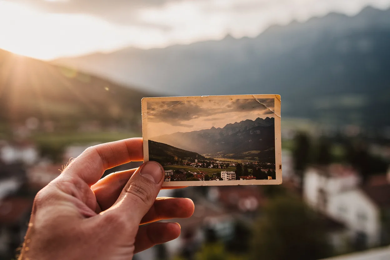 Lasting travel memories captured beside a European lake