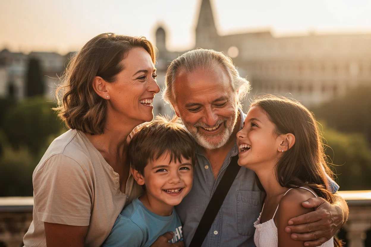 Family travel memories