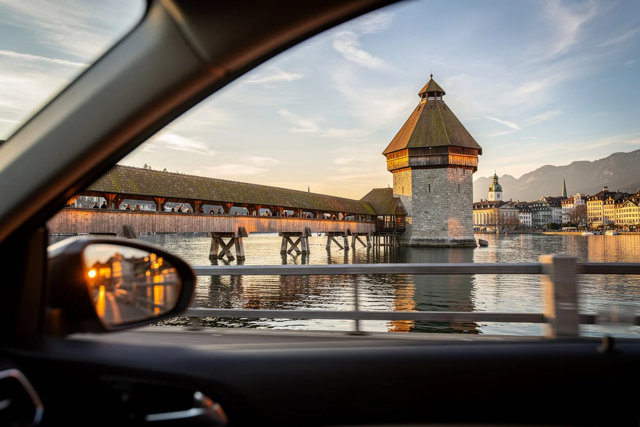Lucerne's Kapellbrücke bridge