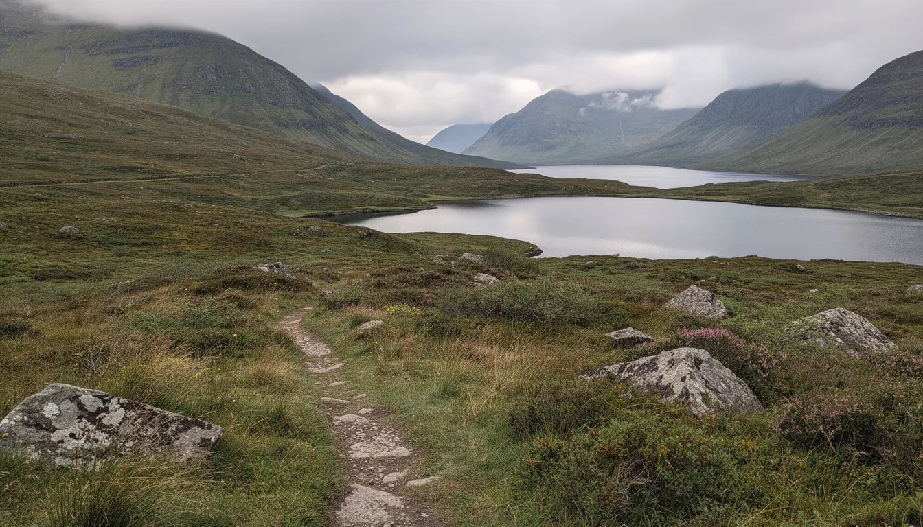 The rugged landscape of the Scottish Highlands
