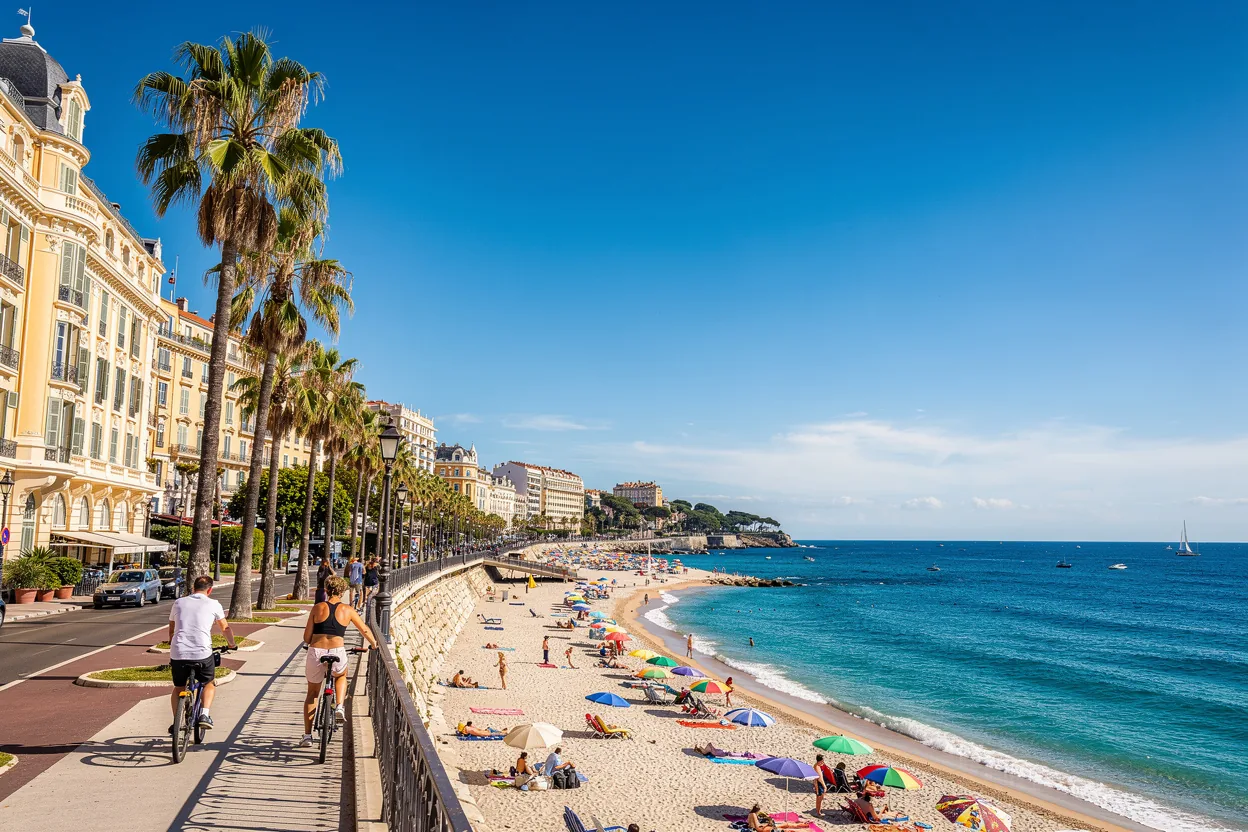 The glamorous coastline of the French Riviera